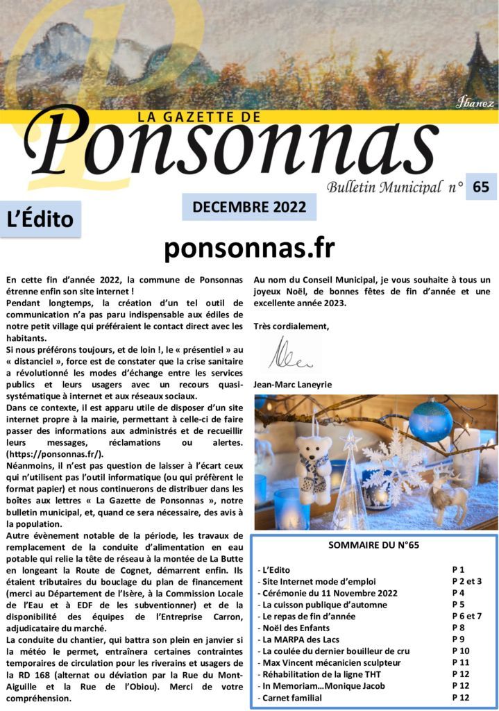 thumbnail of gazette 65 pdf