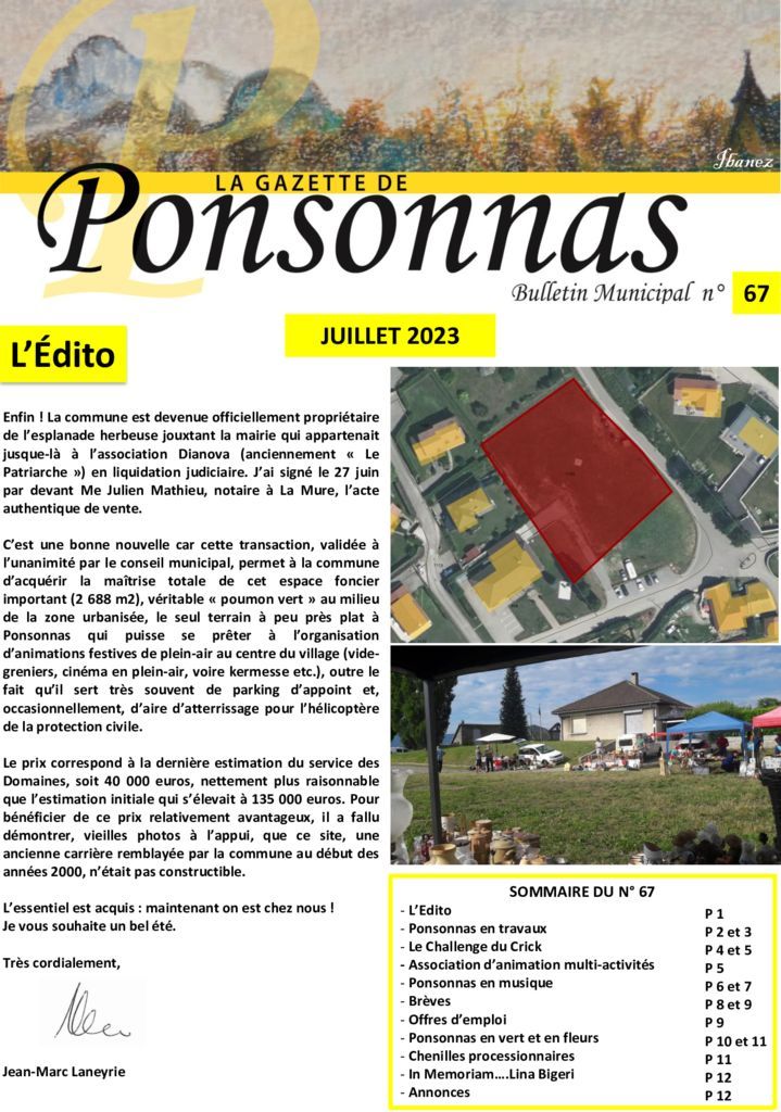 thumbnail of gazette 67 pdf