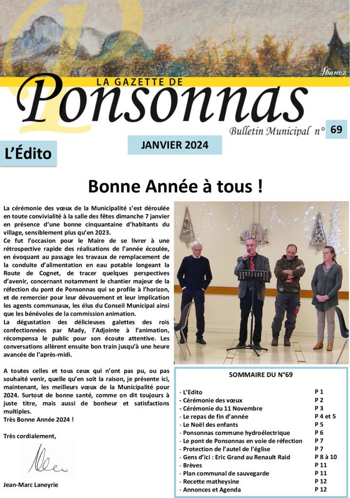 thumbnail of gazette 69 pdf